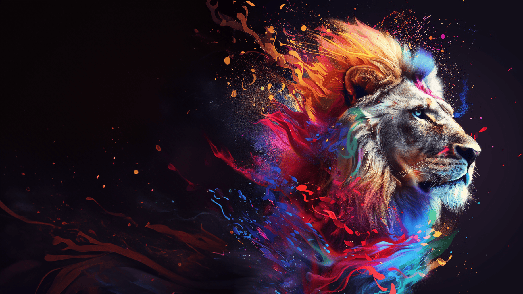 Inspired Creative Lion